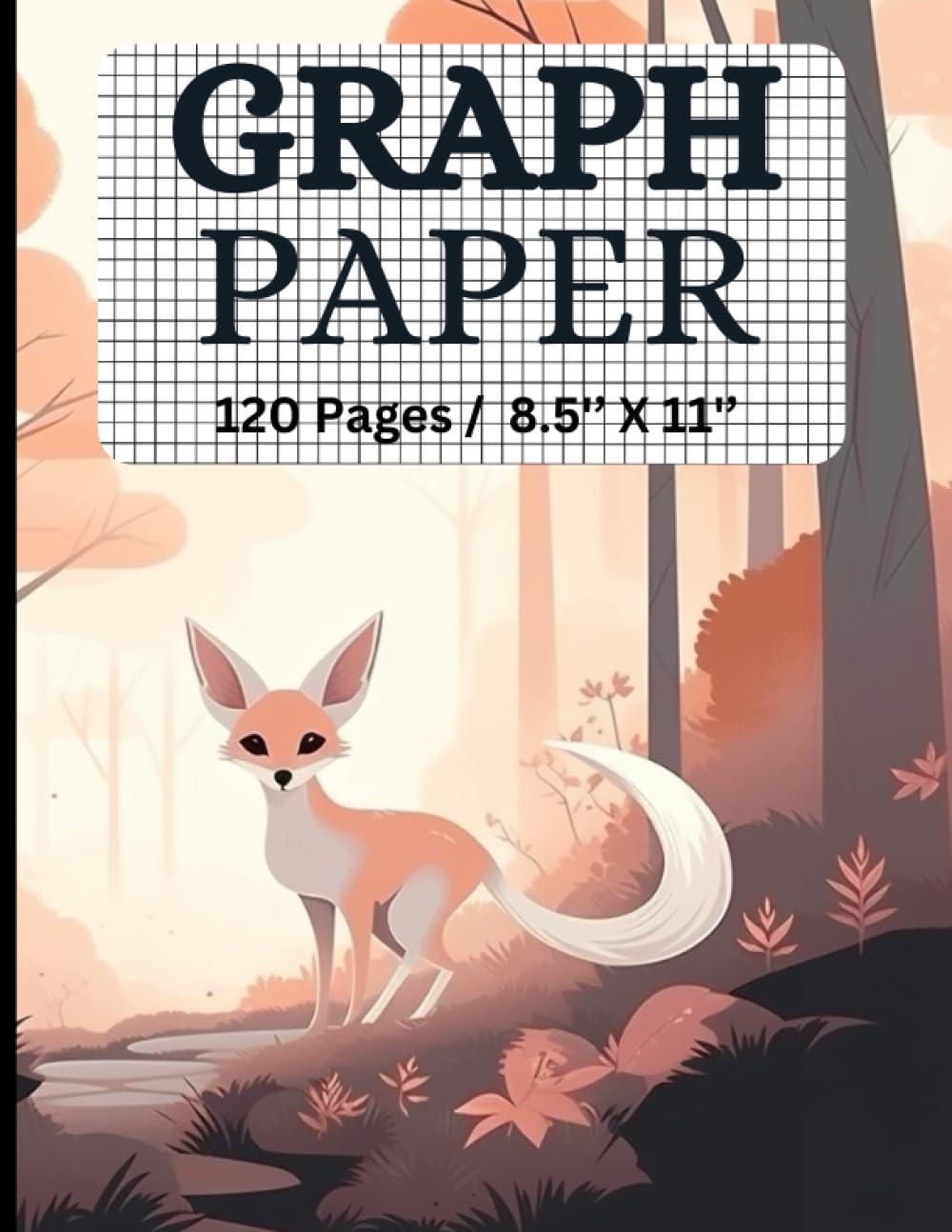 capítulo por capítulo baixar Graph Paper Notebook: Quad Ruled 5x5 Math and Science Composition Notebook for Students: Cute fennec fox graph paper