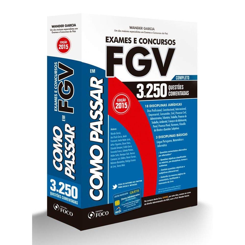 Como Passar em Exames e Concursos da FGV