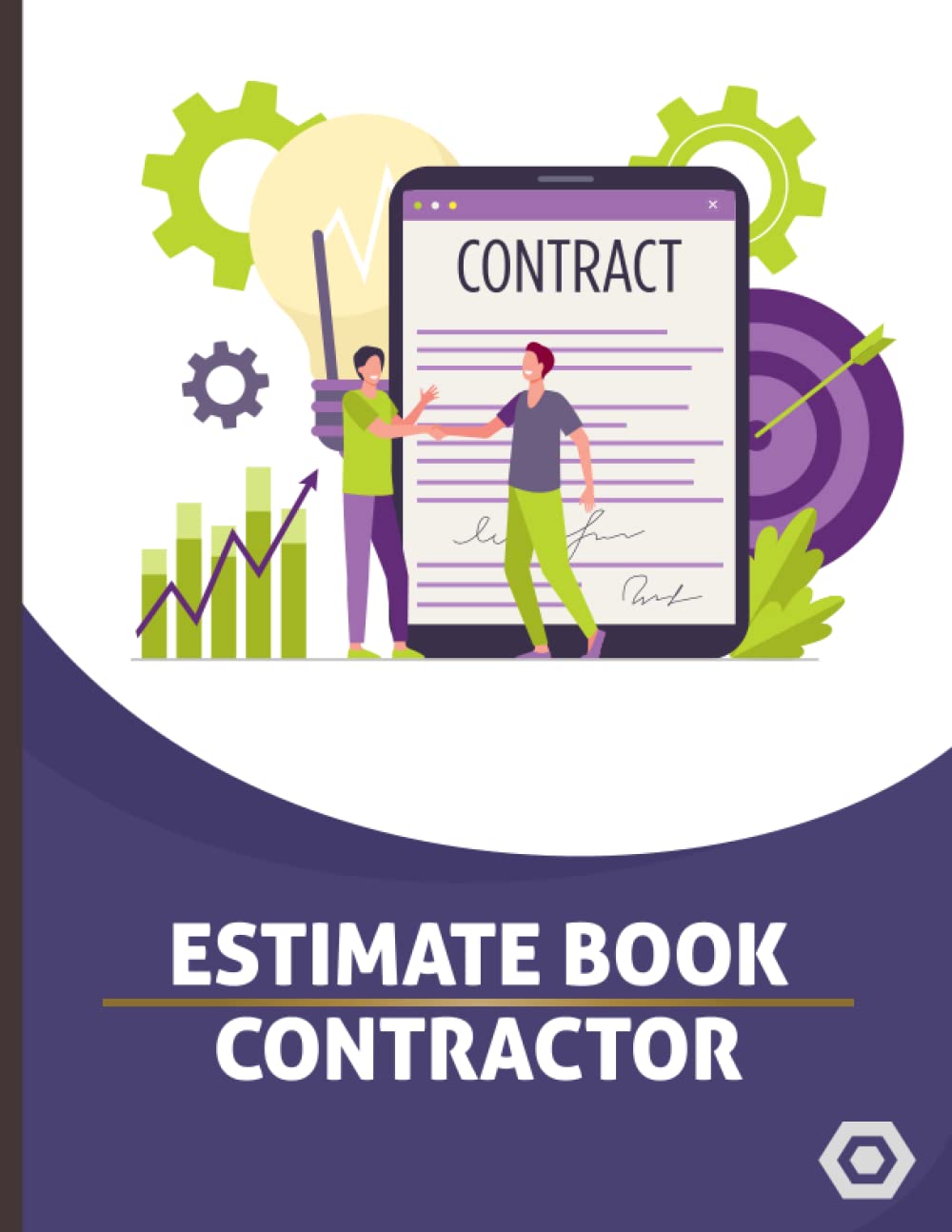 Contractor Estimate Book: Job Estimating Logbook & Dot Diagram Sheet Index & Numbered Pages To Keep Track and Record Of Your Client Details Data for Engineer Builder baixar livro de graça