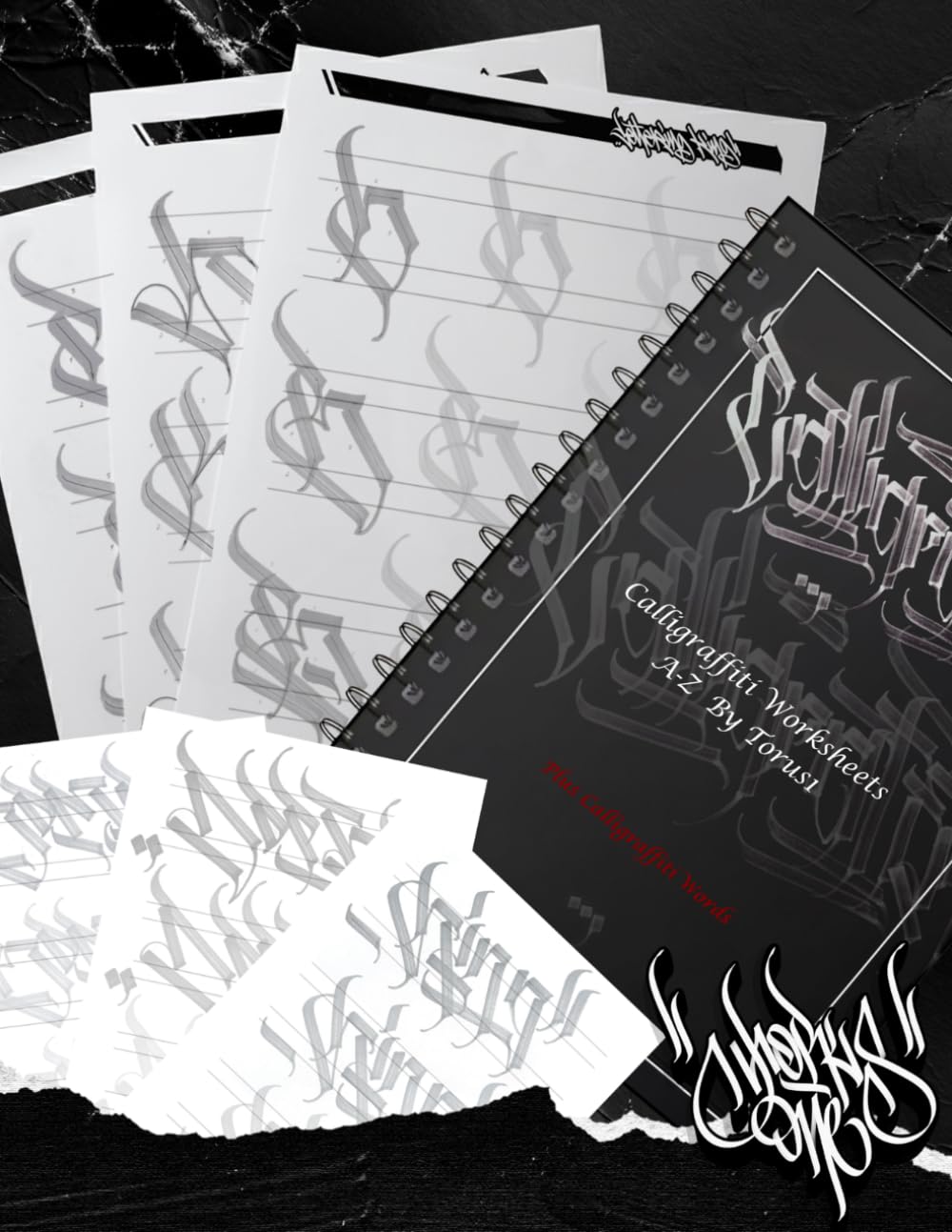 ler totalmente Calligraffiti Worksheets: A–Z Practice Workbook