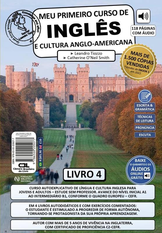 Meu Primeiro Curso de Inglês e Cultura Anglo-americana – LIVRO 4 (Com áudio) baixar o livro de graça