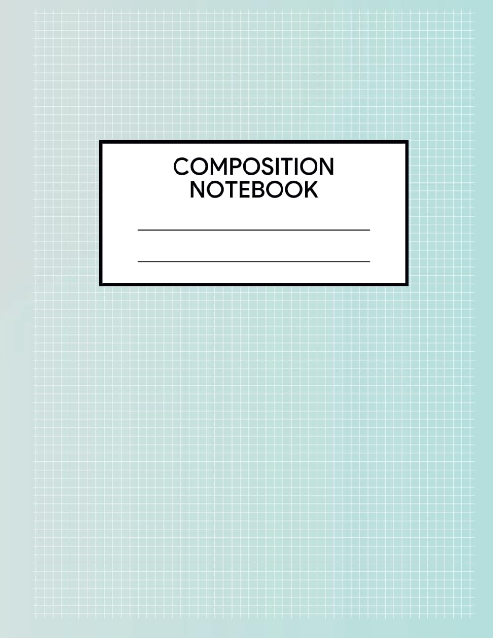Graph Paper Notebook: Quad Ruled 5x5, 100 Pages (8.5"x11")– Paperback in Gradient blue, for school, Work, and Diary life baixar livro de graça