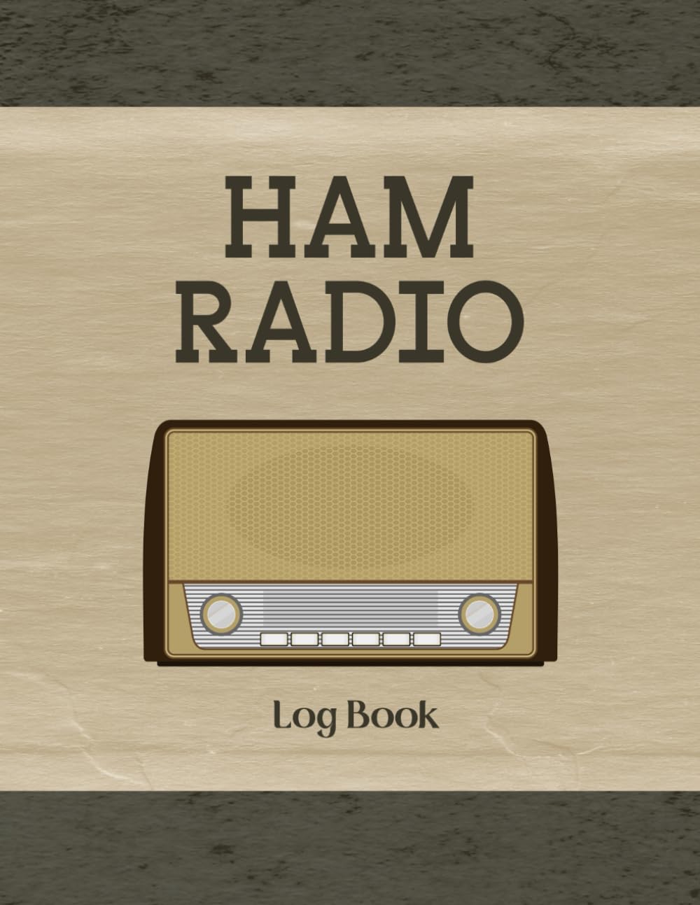 HAM Radio Log Book: A Quick Reference Guide of Radio Stations for Serious Operators and Amateur - Vintage Radio Cover Design baixar o livro de graça