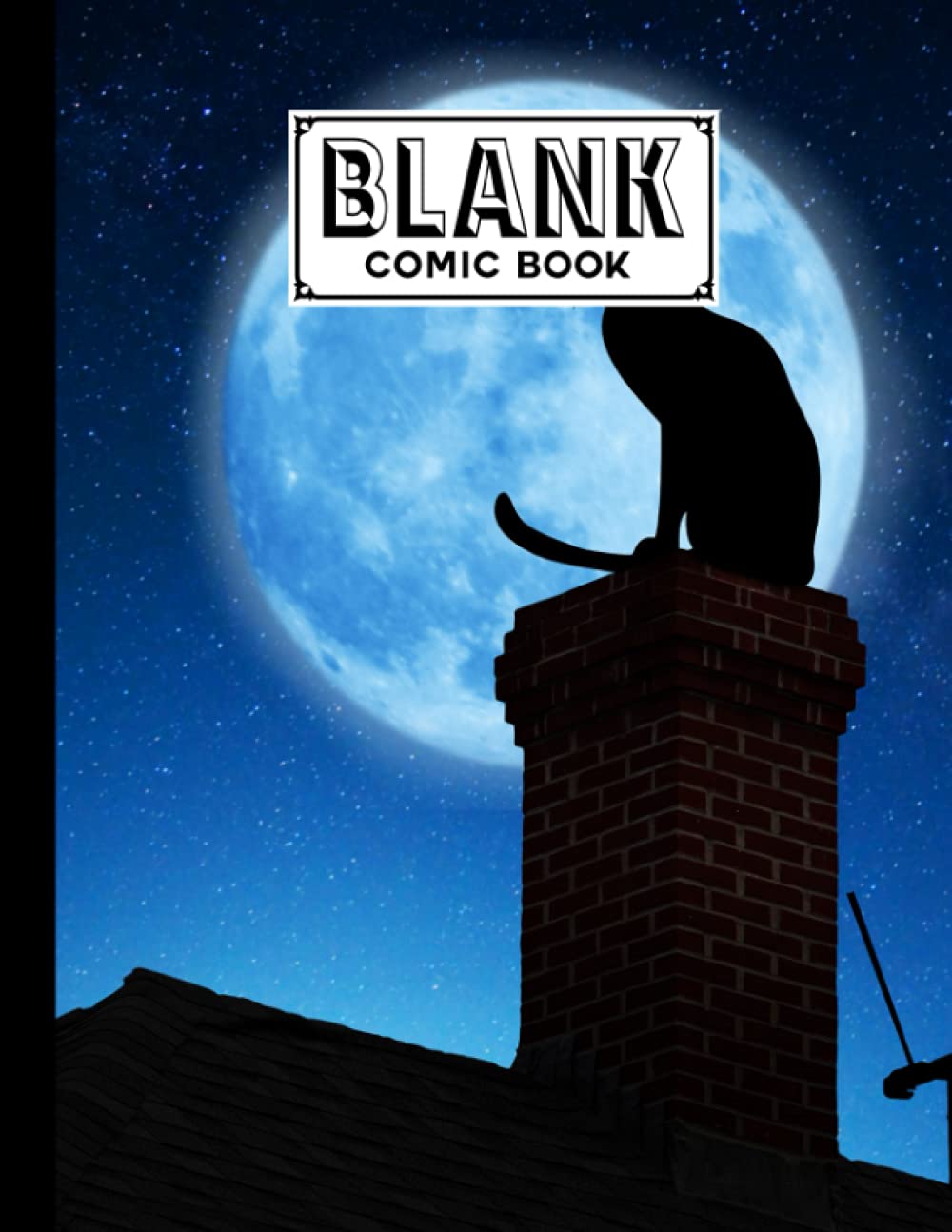 ler totalmente Blank Comic Book: Black Cats Cover Blank Comic Book, Create Your Own Story, Journal, Notebook, Sketchbook for Kids and Adults, 120 Pages - Size 8.5" x 11" Notebook by Emanuel Wilke