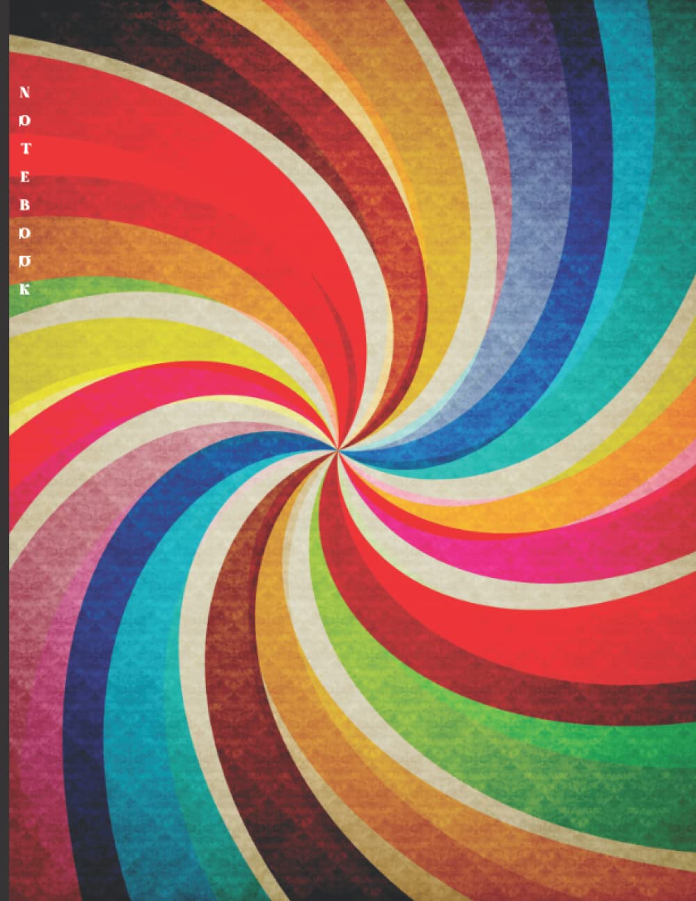 Aesthetic Notebook: Vintage, Retro, Indie, Blank Lined Notebook for Journaling and Writing, Retro Composition Notebook For School Aesthetic, Rainbow baixar o livro de graça