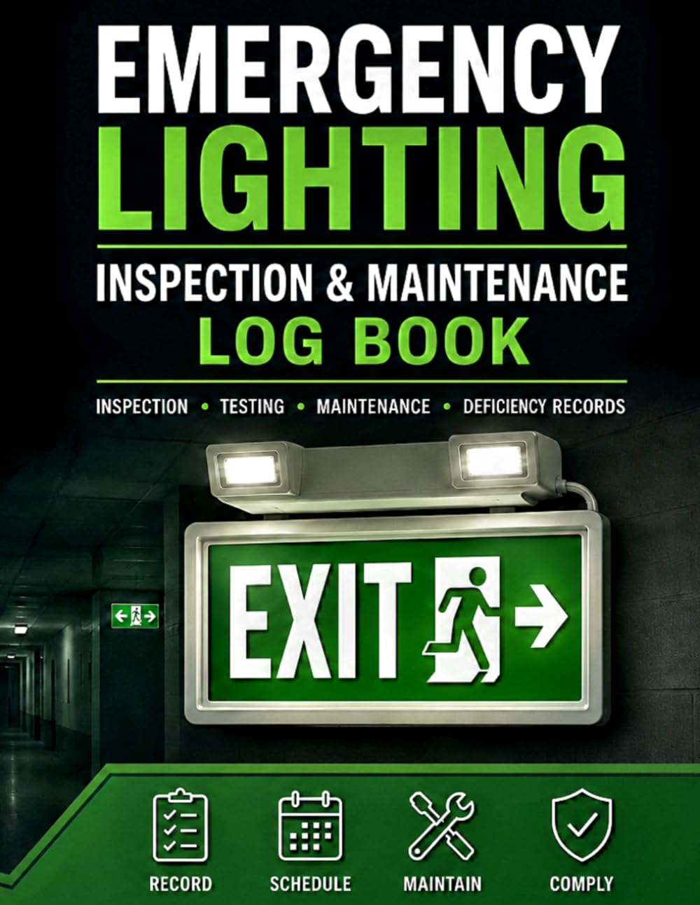 Emergency Lighting Inspection & Maintenance Log Book baixar livro de graça