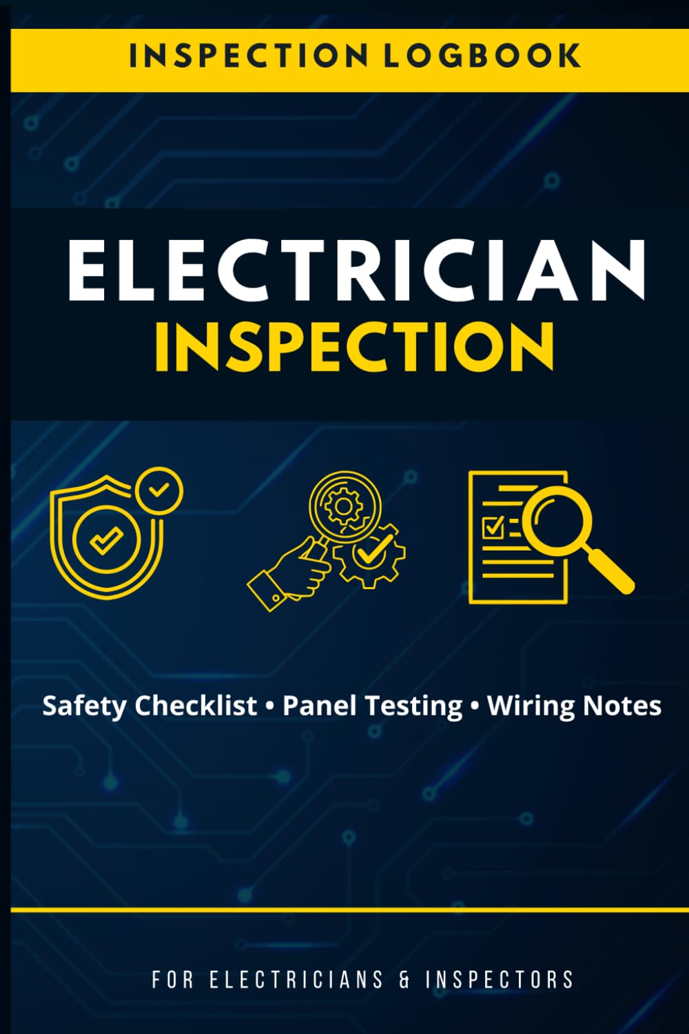 capítulo por capítulo baixar Electrical Inspection Logbook: Electrical Safety Inspection Checklist, Panel & Breaker Testing Records, Wiring Notes and Service Report Book for Electricians