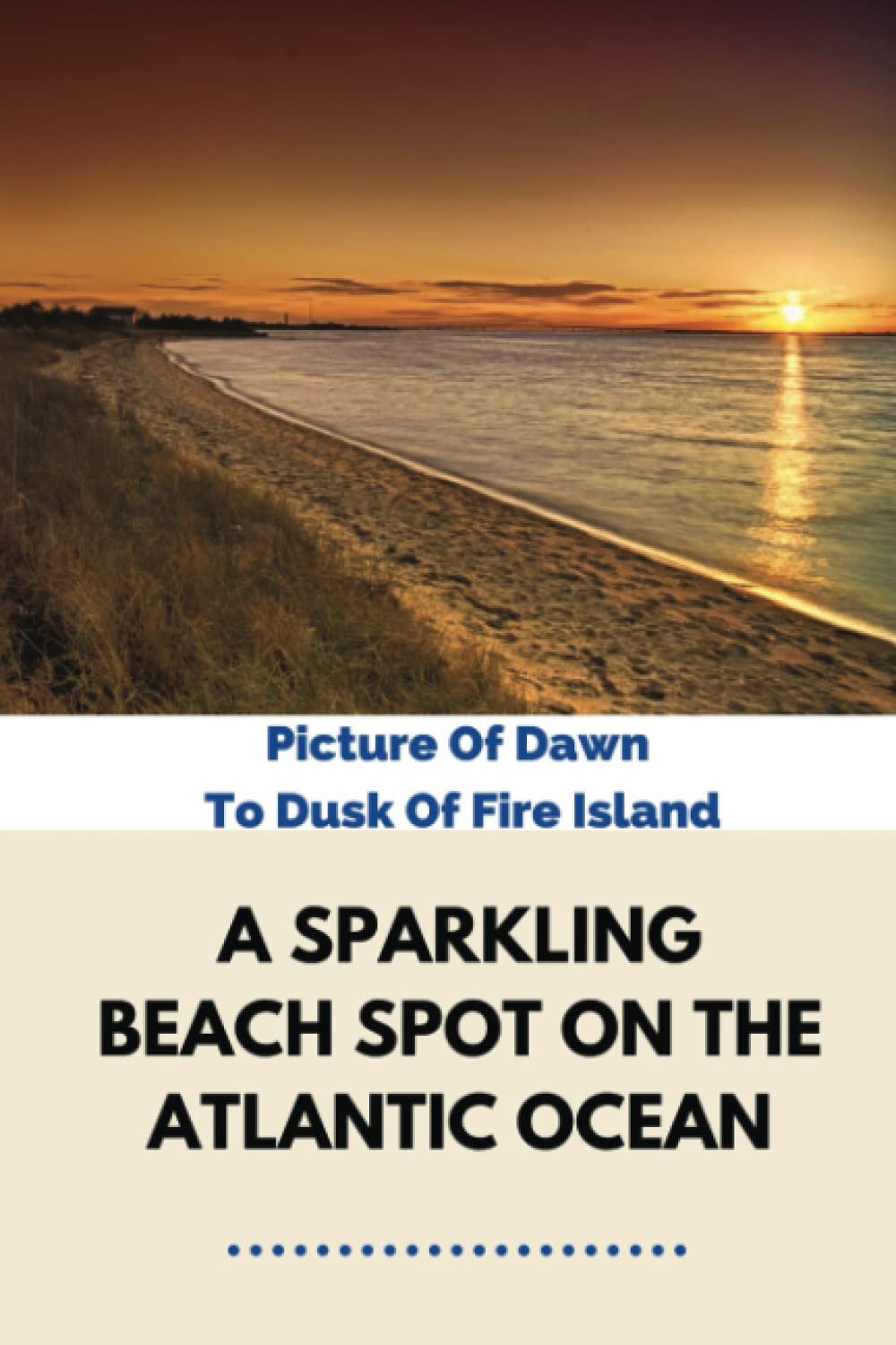 ler totalmente A Sparkling Beach Spot On The Atlantic Ocean: Picture Of Dawn To Dusk Of Fire Island