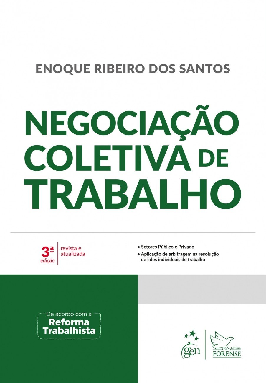Negociação Coletiva de Trabalho - 3ª Edição 2018