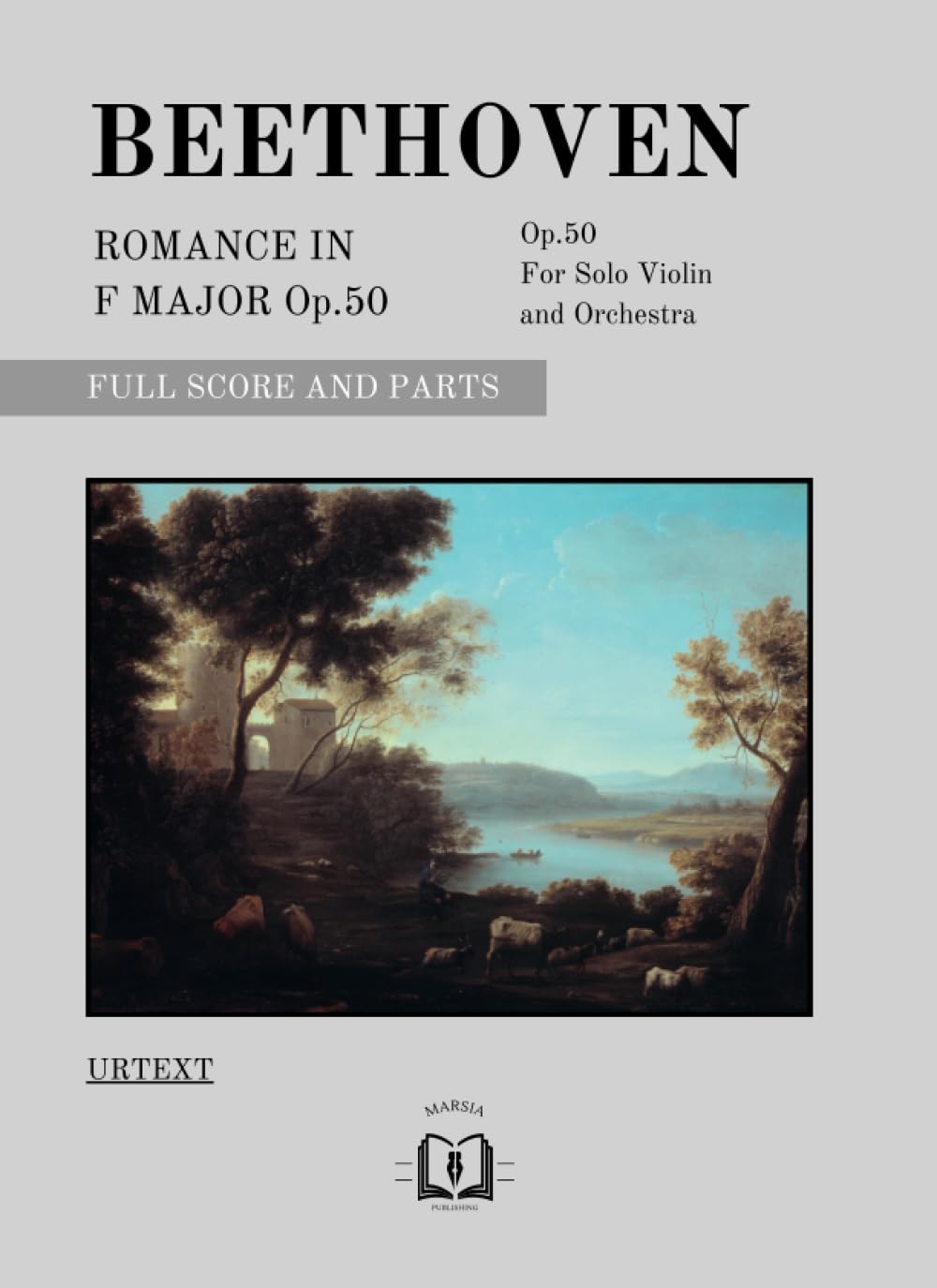 ler totalmente Romance in F major, Op.50. For Solo Violin and Orchestra. URTEXT.