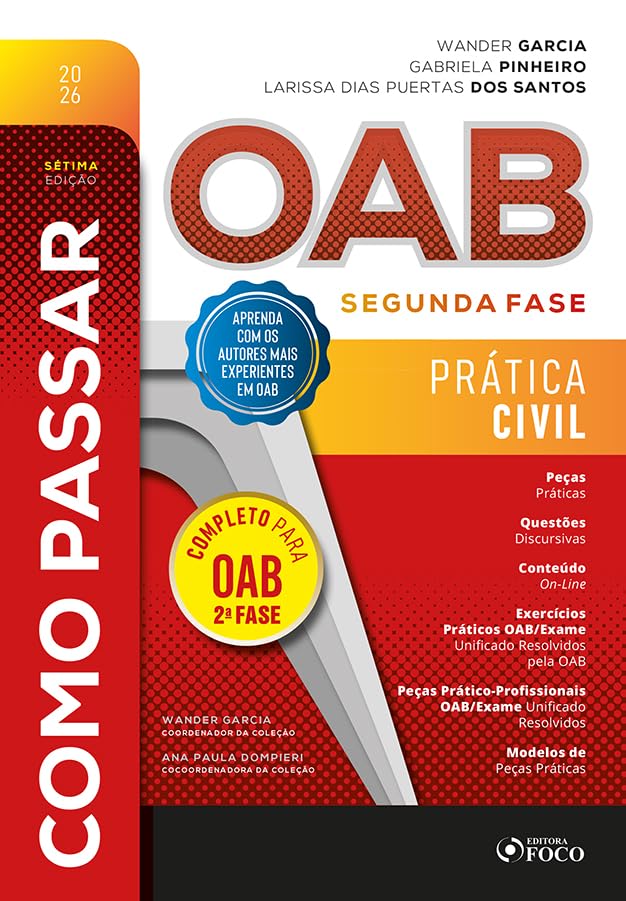 ler totalmente Como Passar na OAB - 2ª Fase: Prática Civil - 7ª Ed - 2026