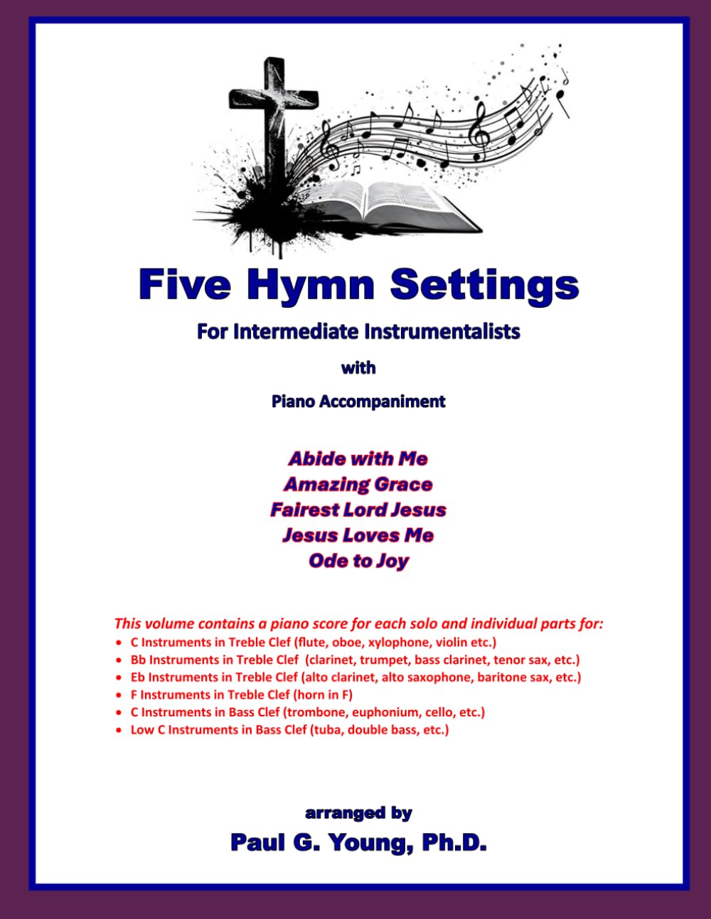 capítulo por capítulo baixar Five Hymn Settings: for Intermediate Instrumentalists with Piano Accompaniment (Instrumental Solo with Piano Accompaniment Collection)
