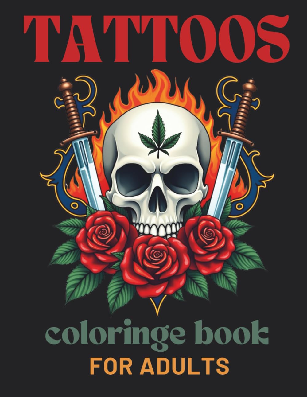 ler totalmente Tattoos Coloring book for Adults: A Unique Collection of Head-Only Tattoo Art Featuring Skulls, Faces, Animals, Flowers, and More