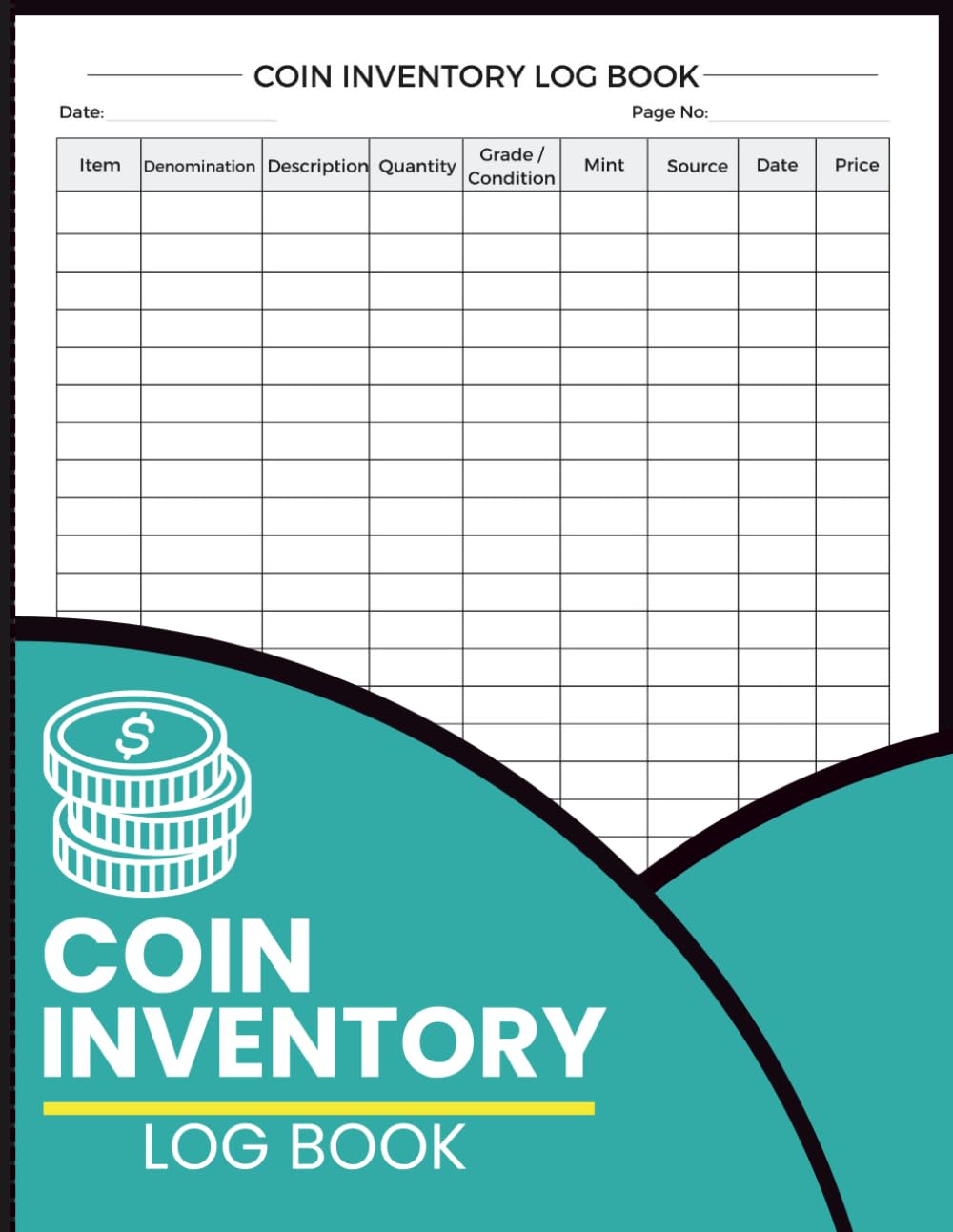 Coin Inventory Log Book: Records for Denominations, Descriptions, Condition Grades, Mint Details, Sources, and Prices baixar o livro de graça