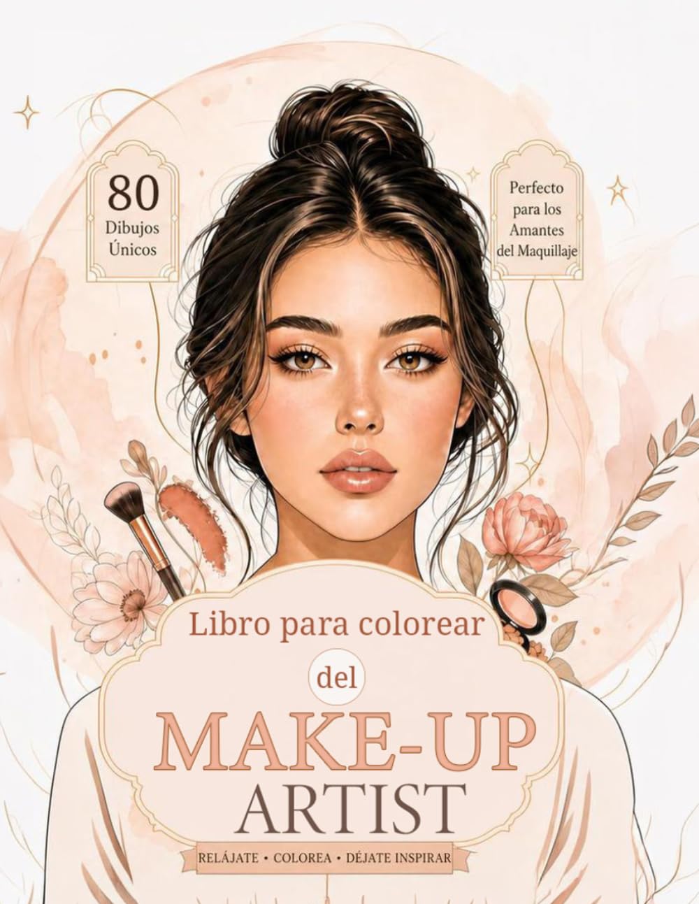 capítulo por capítulo baixar Libro para colorear de maquillaje artístico: El regalo perfecto para los amantes del maquillaje (Spanish Edition)