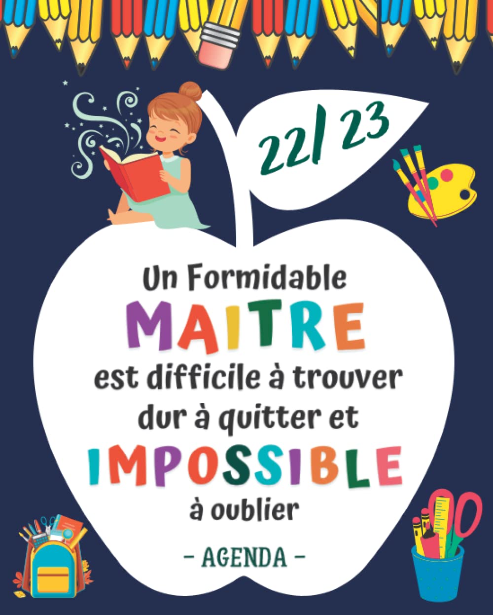 - AGENDA - Cadeau Maitre Original: Organisateur et Planificateur Hebdomadaire une semaine sur 2 pages | Calendrier, collègues, étudiants, emploi du... | Très pratique et Élégant (French Edition) baixar o livro de graça