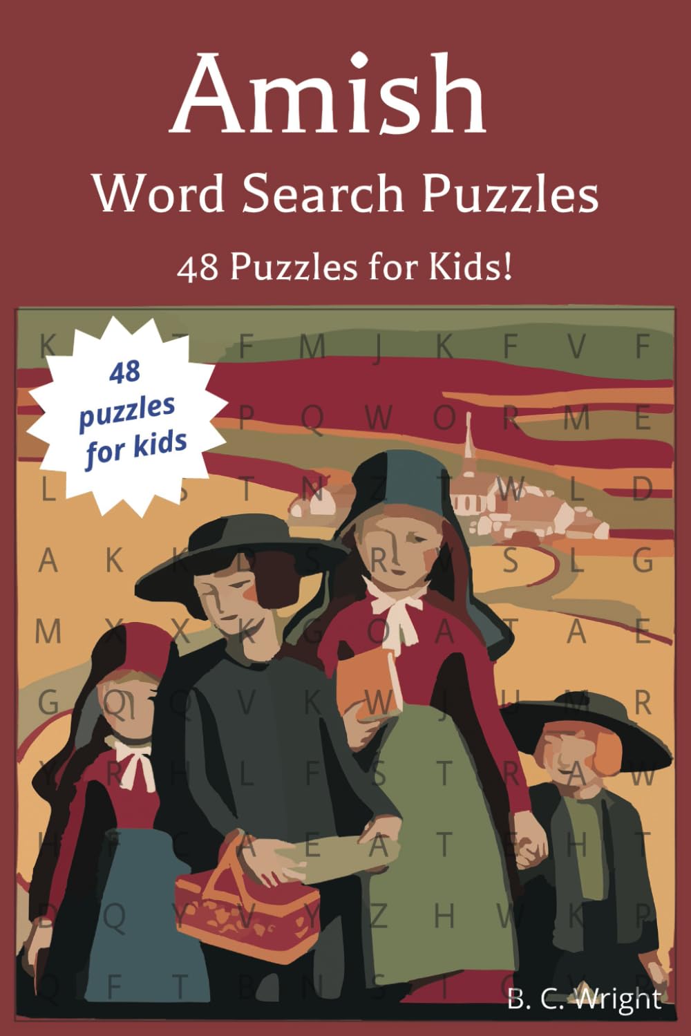 Amish Word Search Puzzle Book Kids: Word Searches with Easy-to-Read Print about Amish, Farming, Homesteading, and more | 6x9 inches, 96 pages, 48... for Vacations, Holidays, and Leisure Time. baixar livro de graça