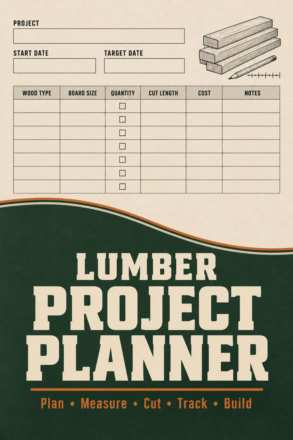 ler totalmente Lumber Project Planner: Material Planning Journal for Woodworkers Documenting Board Types, Thicknesses, Lengths, Quantities, Grain Direction, Selection Notes, and Project Requirements