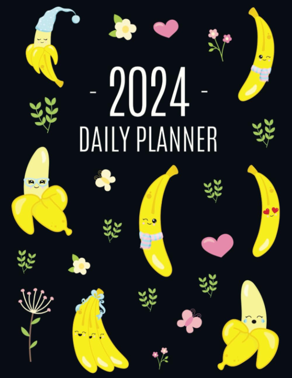 capítulo por capítulo baixar Banana Planner 2024: Cute Daily Organizer (12 Months) | Pretty Scheduler With Yellow Fruit