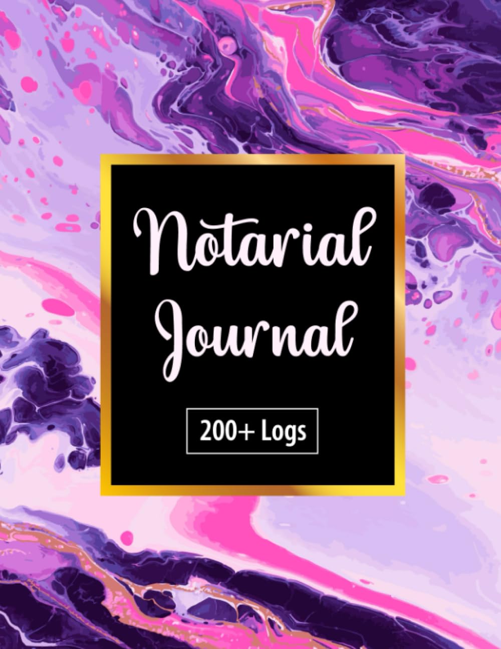 ler totalmente Notarial Journal: Official Notary Public Log Book For Signing Agents To Record Notarial Acts (Pink Marble Design)
