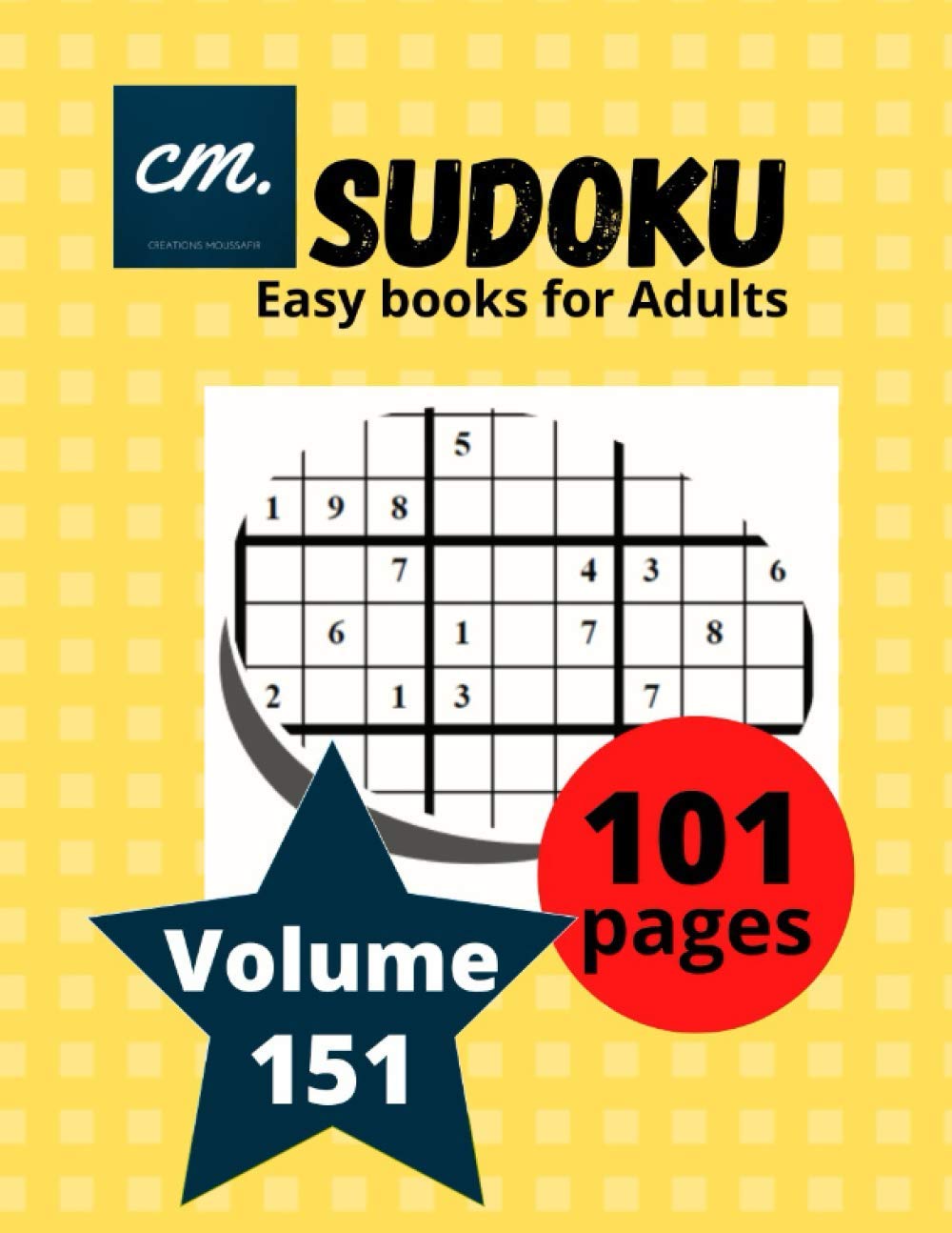 Sudoku easy Books for Adults: Large Print puzzle magazine Volume 151 (Includes a gift of 80 Number search puzzles) baixar livro de graça