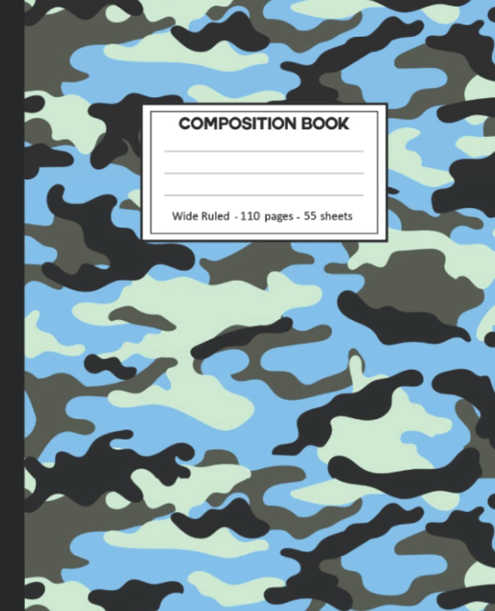ler totalmente Composition Notebook: Military Wide Ruled Paper Notebook Journal size 7.25 x 9.25” for student