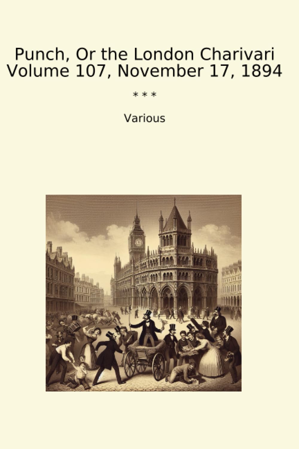 Punch, Or the London Charivari Volume 107, November 17, 1894 (Classic Books) baixar livro de graça