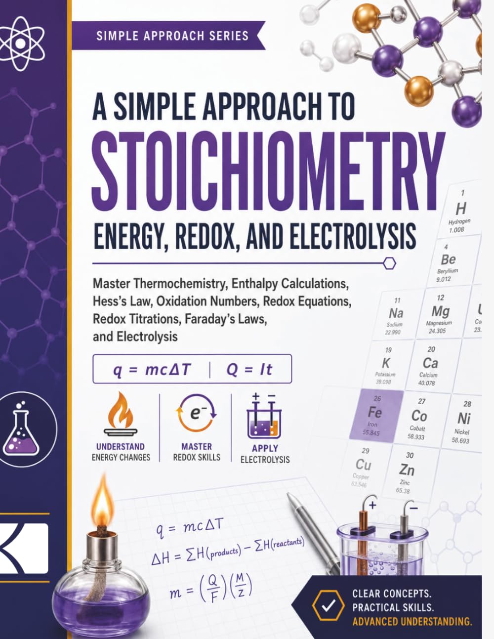 A Simple Approach to Stoichiometry – Energy, Redox, and Electrolysis (Kunlektra Stoichiometry Series)