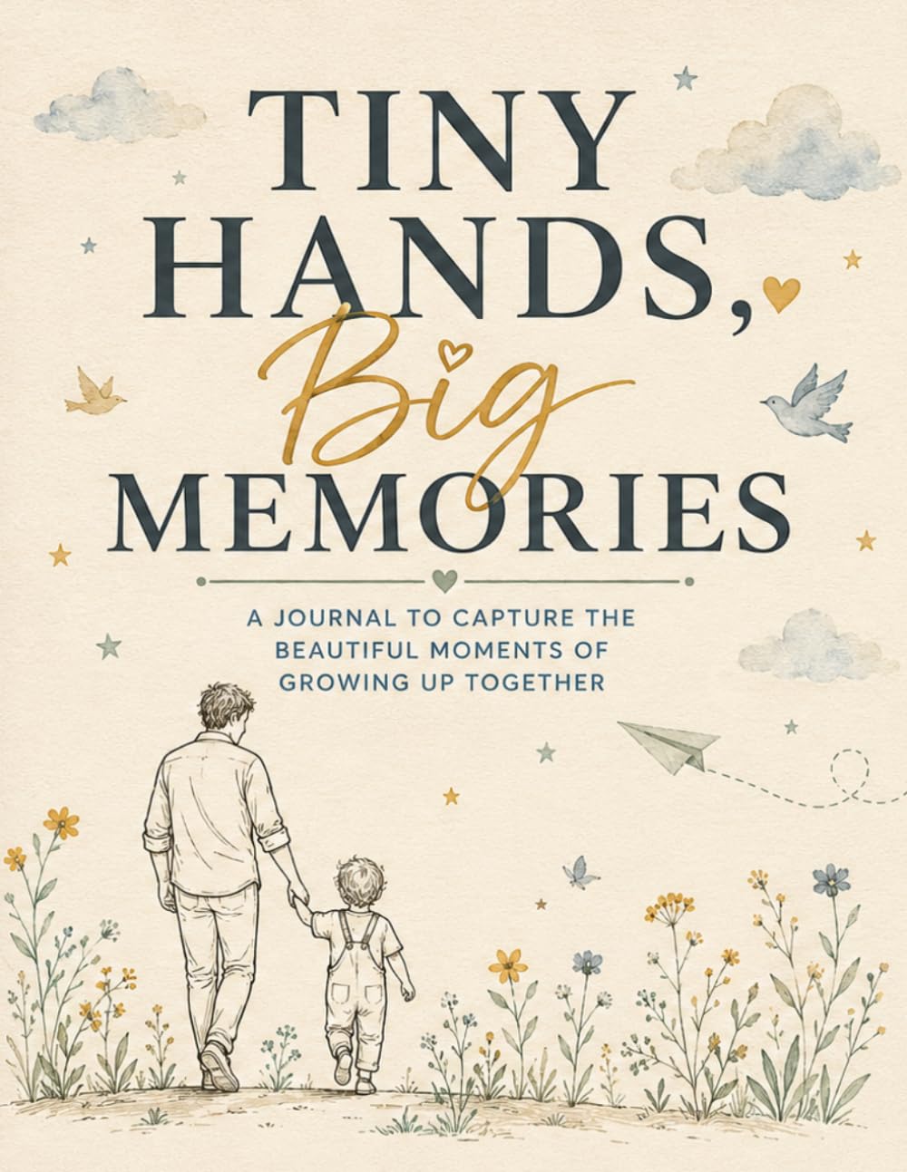 Tiny Hands, Big Memories: A Journal to Capture the Beautiful Moments of Growing Up Together baixar o livro de graça