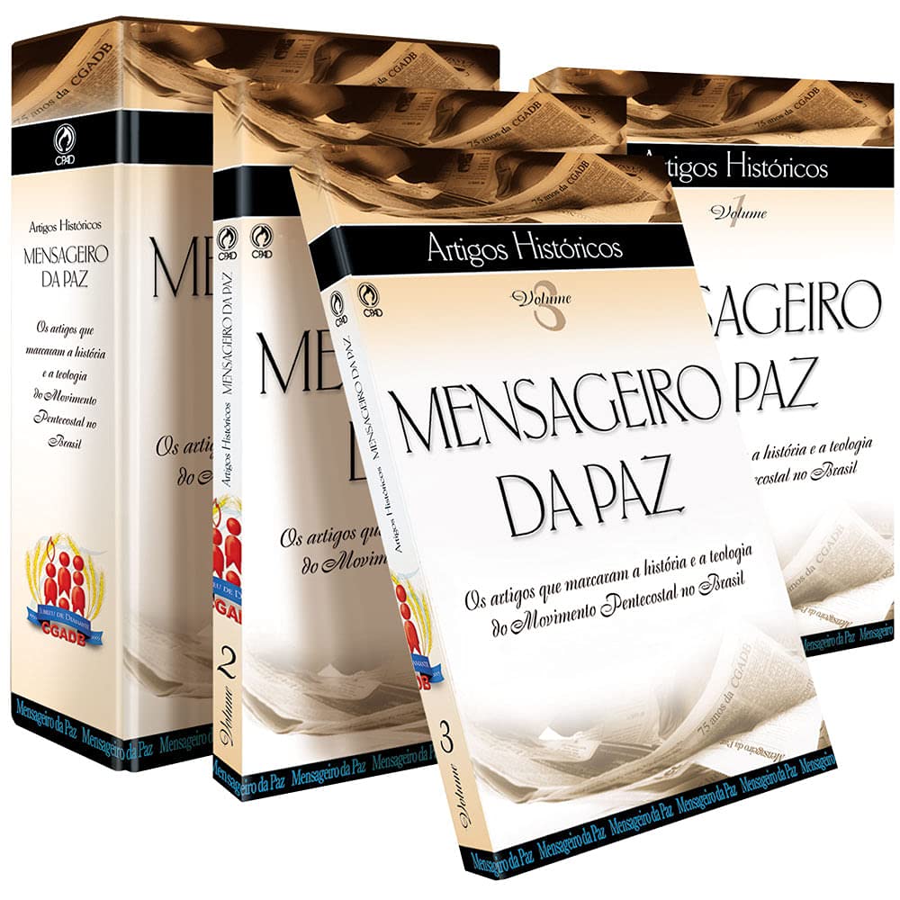 capítulo por capítulo baixar Mensageiro da paz - Artigos Históricos - Box em 3 Volumes