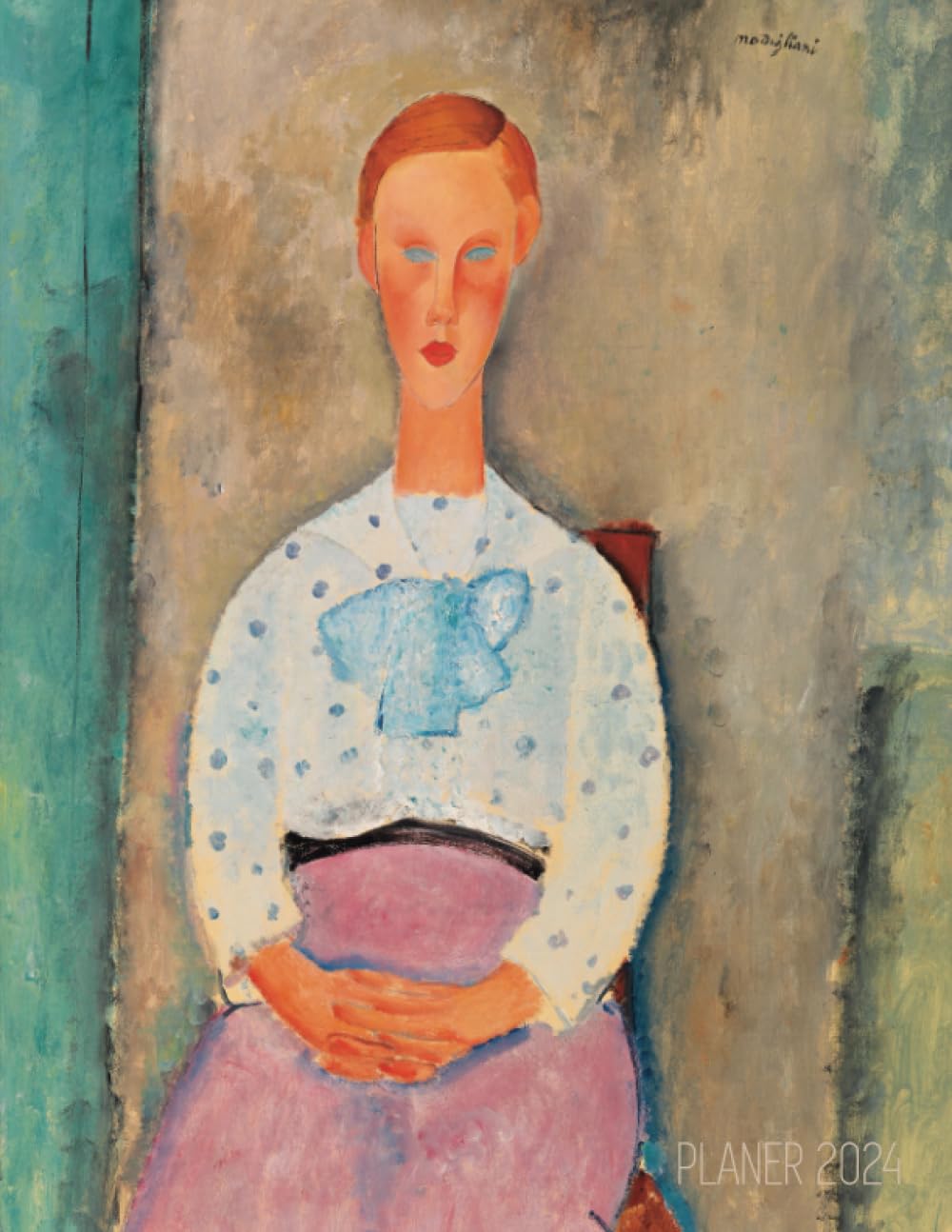 ler totalmente Modigliani Jahresplaner 2024: Frau mit einem Tupfen | Planer 2024 Januar - December (12 Monate) | Ideal für die Schule, Studium und das Büro | Agenda Organizer mit Raum für Notizen (German Edition)