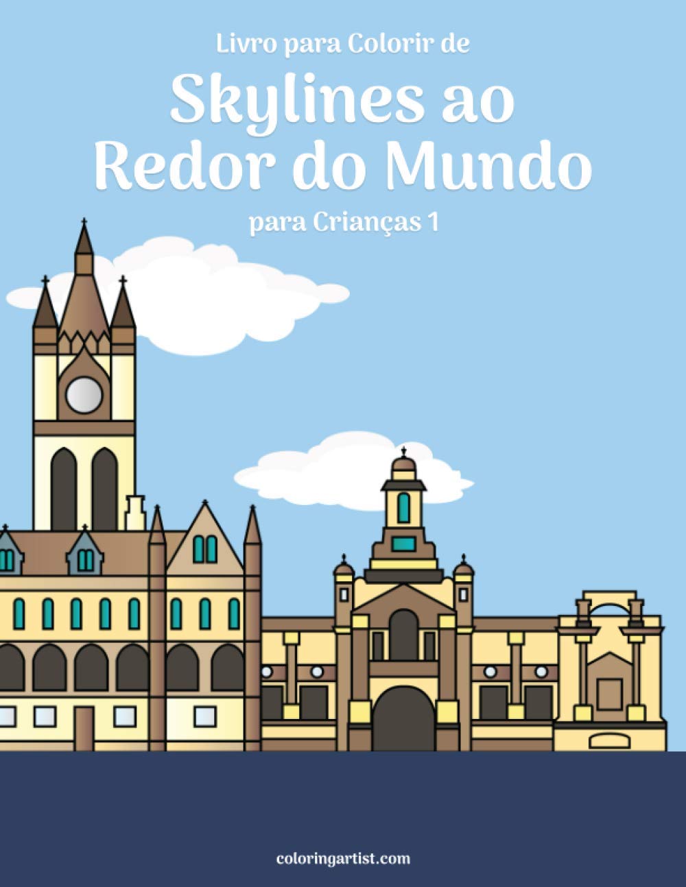 ler totalmente Livro para Colorir de Skylines ao Redor do Mundo para Crianças 1