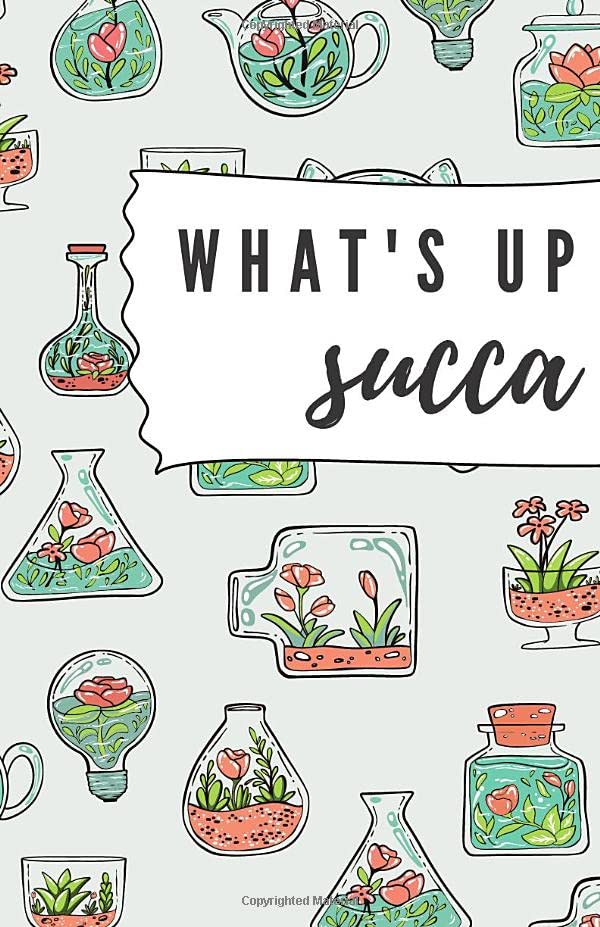 What's Up Succa: Lined journal for succulent lovers with a fun pun baixar livro de graça