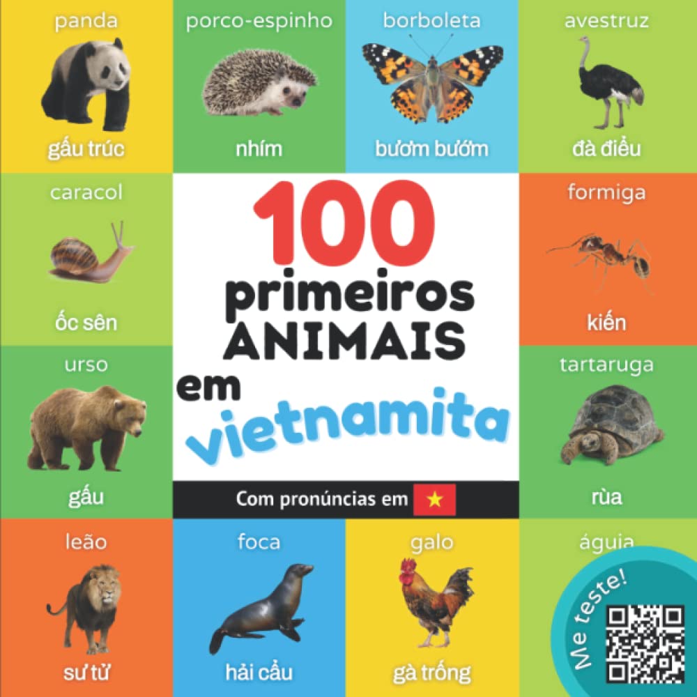 capítulo por capítulo baixar 100 primeiros animais em vietnamita: Livro de ilustrações bilingue para crianças: português / vietnamita com pronúncias (Aprenda vietnamita) (Portuguese Edition)
