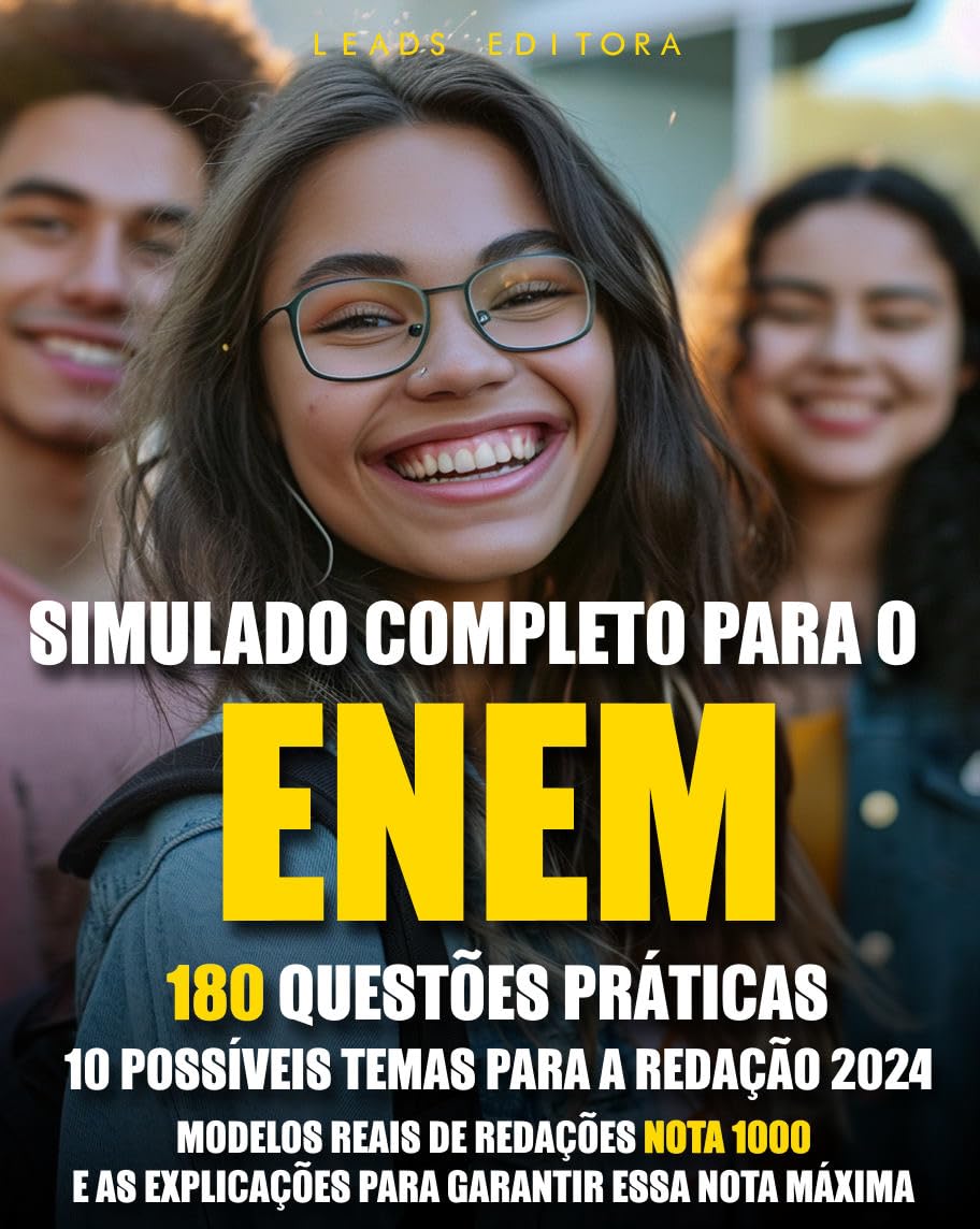 Simulado Completo para o ENEM: Prepare-se com 180 Questões Práticas: Possíveis temas para redação e dicas para tirar nota 1000 baixar o livro de graça