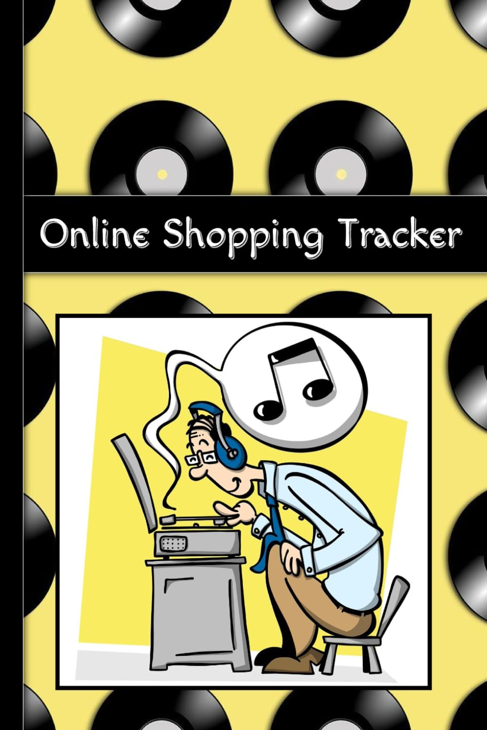 Online Shopping Tracker: Simple Purchase Log Book to Record Your Precious Goodies That Arrive in the Mail. Vinyl Record Design. baixar o livro de graça