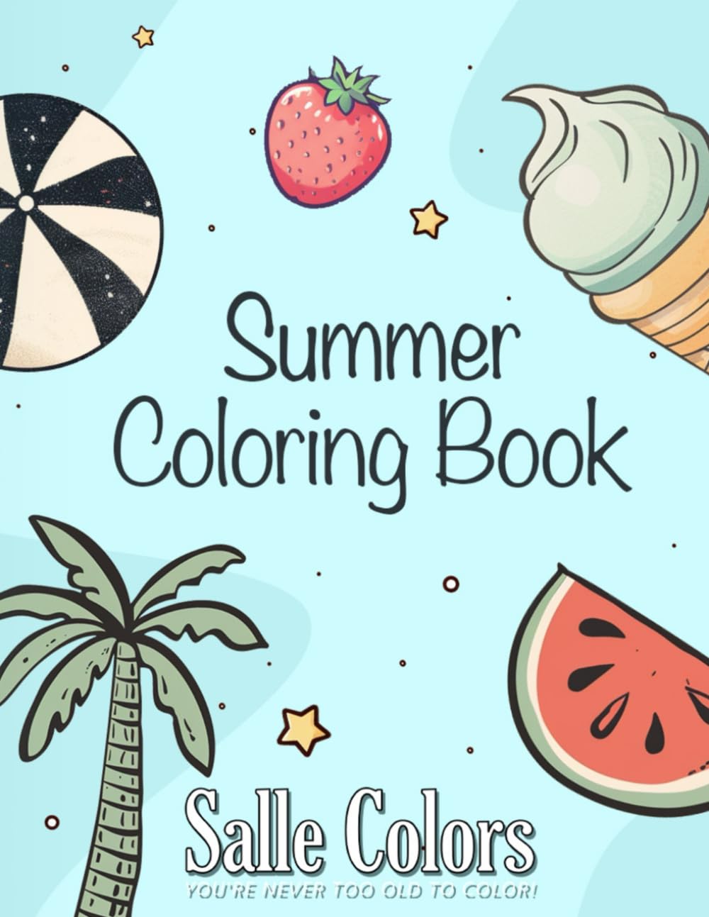 capítulo por capítulo baixar Summer Coloring Book: 50 Fun Designs Including Beach Scenes, Sunshine, flip flops and Many More Cute illustrations For all Ages!