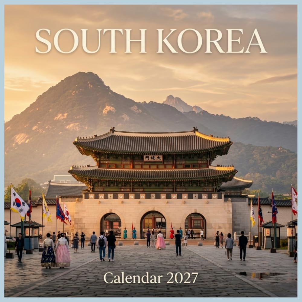 capítulo por capítulo baixar South Korea Calendar 2027: Discover the ancient royal palaces, serene mountain temples, and vibrant timeless beauty of East Asia
