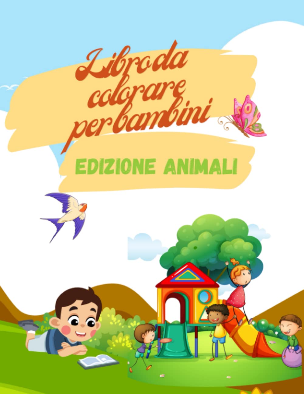 ler totalmente Libro da colorare per bambini: edizione animali (Italian Edition)