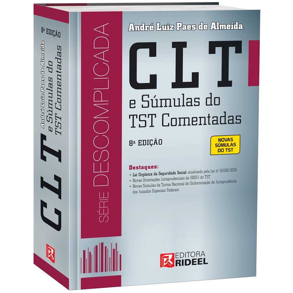 CLT e Súmulas do TST Comentadas baixar o livro de graça