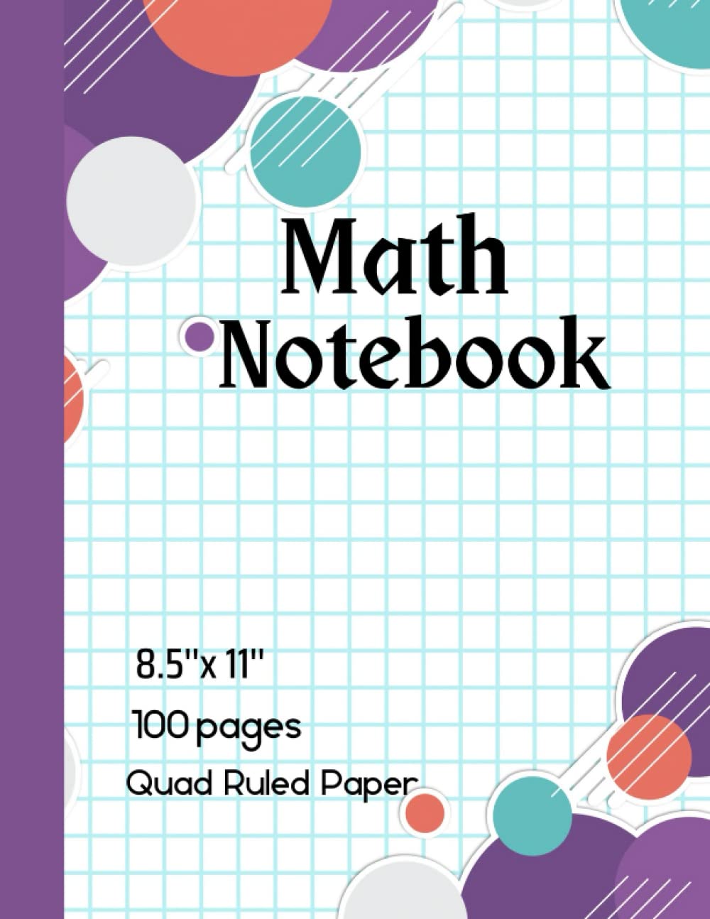 capítulo por capítulo baixar Math Notebook: Grid Paper for Math and Science Students, Quad Ruled, Grid Paper Notebook, 100 Sheets (Large, 8.5 x 11), (Graph Paper Notebooks).