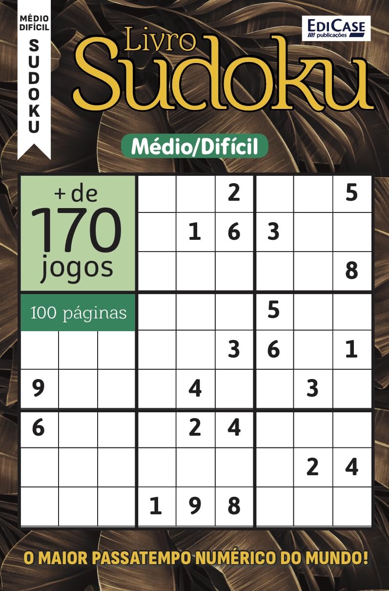 ler totalmente Livro Sudoku 27: Nível Médio/ Difícil - O maior passatempo numérico do mundo