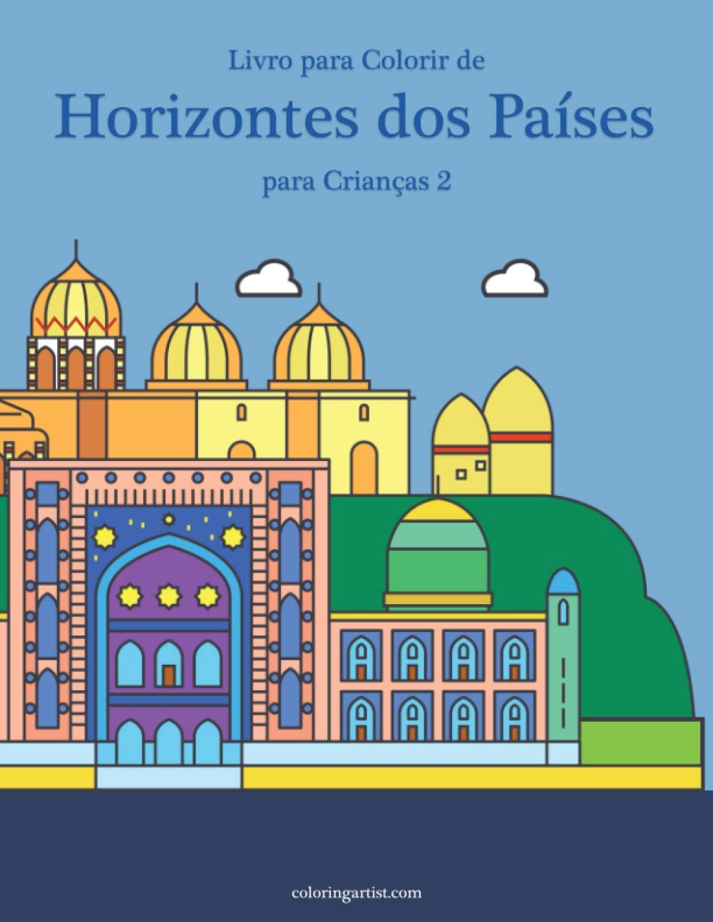 Livro para Colorir de Horizontes dos Países para Crianças 2 baixar livro de graça