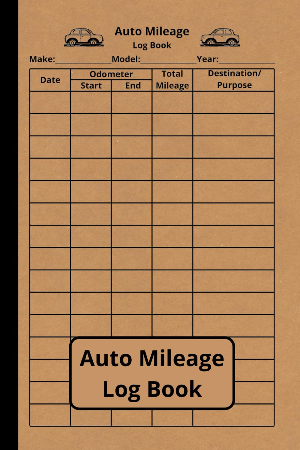 Auto Mileage Log Book baixar o livro de graça