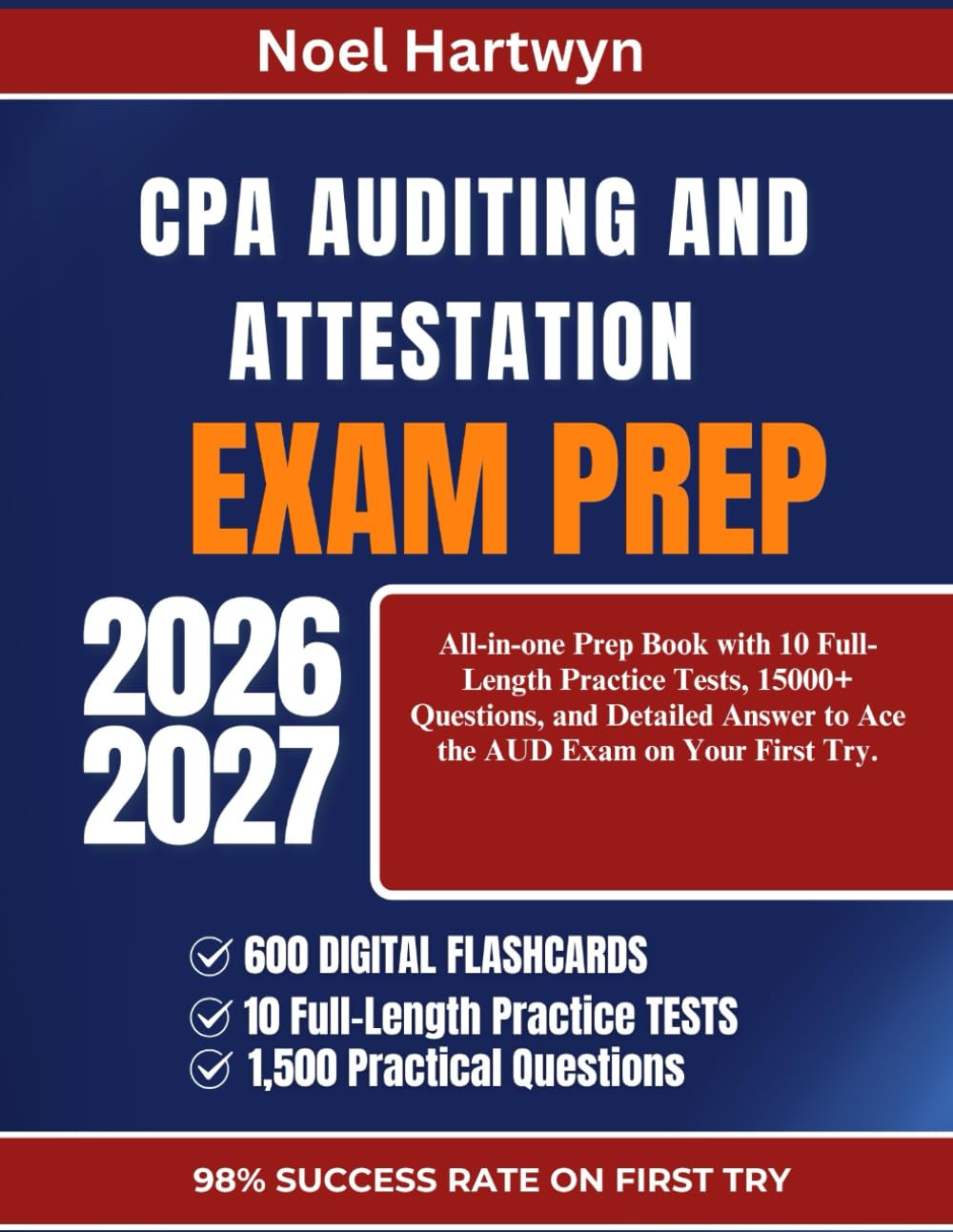 ler totalmente CPA AUDITING AND ATTESTATION EXAM PREP 2026-2027: All-in-one Prep Book with 10 Full-Length Practice Tests, 15000+ Questions, and Detailed Answer to Ace the AUD Exam on Your First Try.