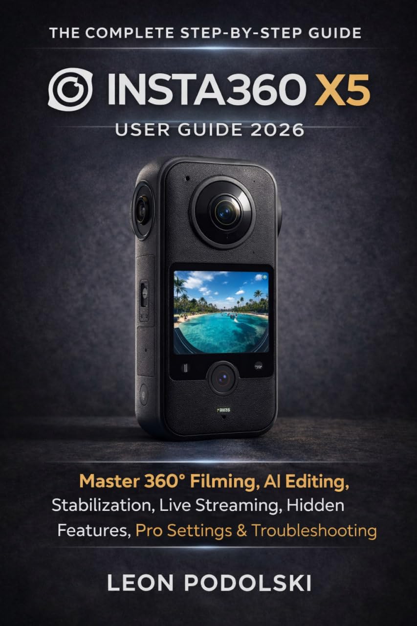 ler totalmente THE COMPLETE INSTA360 X5 USER GUIDE 2026 (English Edition)