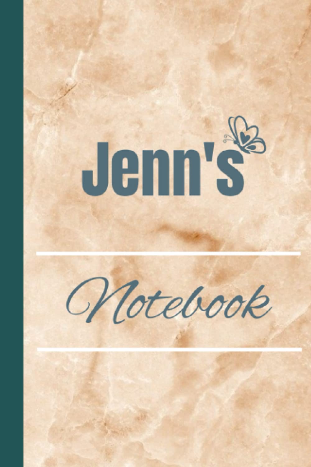 JENN'S NOTEBOOK PINK MARBLE: 50 page college ruled notebook for journaling, note taking, diary, to do list: gift for jenn baixar livro de graça