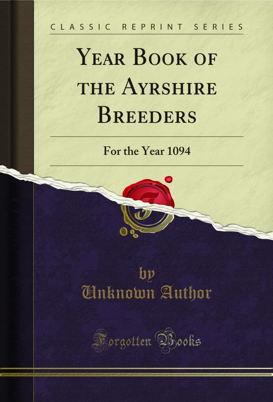 ler totalmente Year Book of the Ayrshire Breeders: For the Year 1094 (Classic Reprint) (English Edition)
