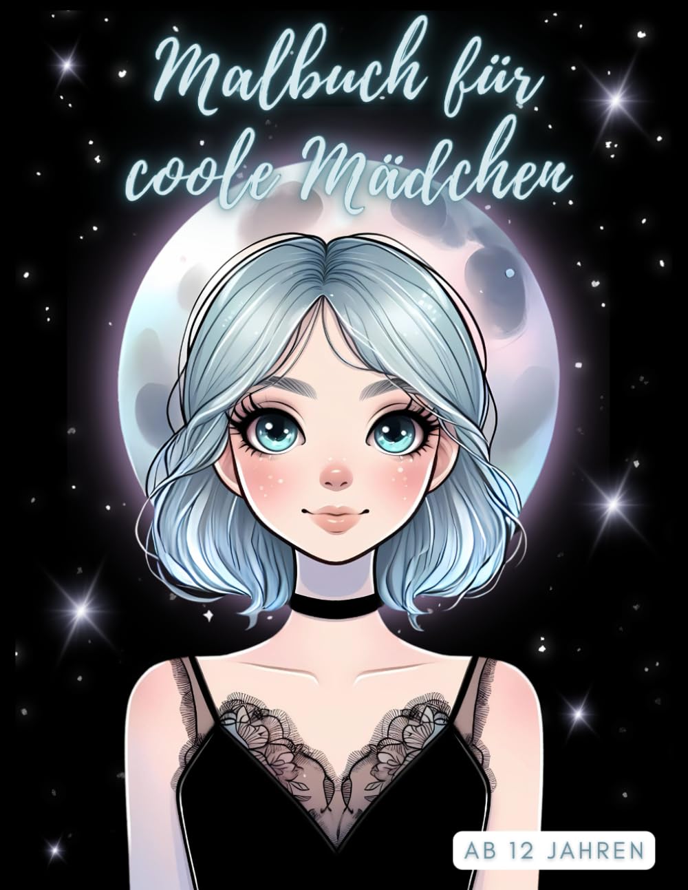 Malbuch für coole Mädchen ab 12 Jahren: Tolles Geschenk für Mädchen und Teenager | 50 wunderschöne Motive zum Ausmalen und Entspannen baixar o livro de graça