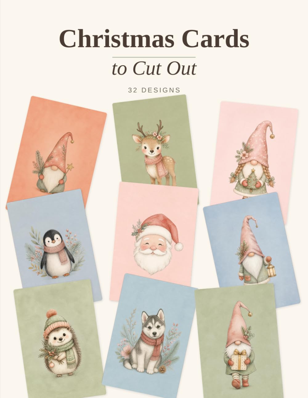 ler totalmente Christmas Cards to Cut Out: 32 Designs